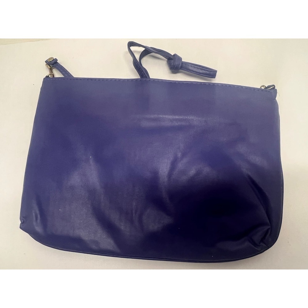Vintage 80's Purple Gitano Handbag with Bow w/ Purple Lining - Picture 7 of 7